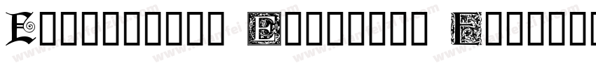 Ornamental Initials D字体转换